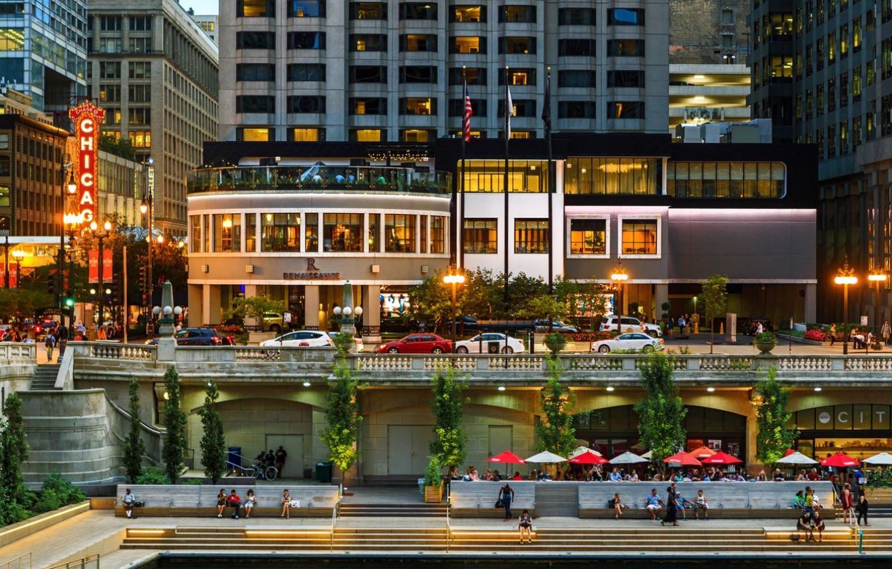 Renaissance Chicago Downtown Hotel Bagian luar foto